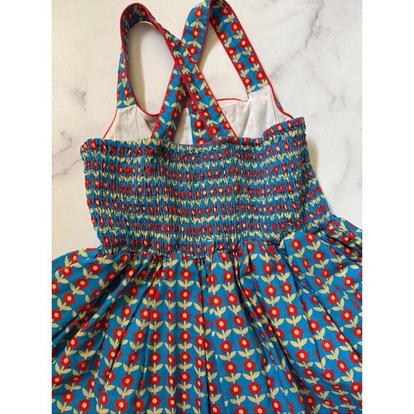 Lacey lane 7 girls Peggy Sue Dutch Tulip 100% cotton apron vintage 70s style flo - Picture 5 of 8